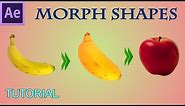 How to Morph shapes in After Effects - 56