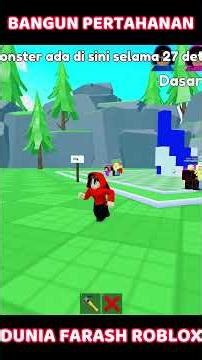 Yuta, Mio and Baby Celine Build a Defense Against Monsters || ROBLOX #roblox #yutamio