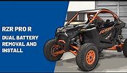 2022+ RZR Pro R | Dual Battery Removal and Installation | Polaris RZR®