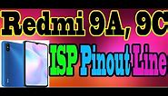 Redmi 9a,9c ISP Pinout Jumper Ways Format FRP Boot Repairing By GSM Free Equipment