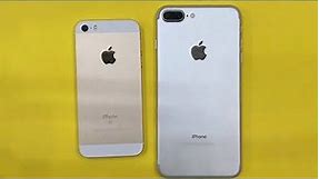 iPhone SE vs iPhone 7 Plus