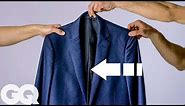 How to Fold and Pack a Suit The Right Way | GQ