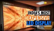 Samsung's The Wall: Rs 12 cr! What's special about India's most expensive LED display