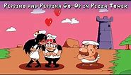 Peppino and Peppina Co-Op in Pizza Tower!