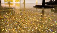 DIY Gold Glitter Metallic Epoxy Floor Application | Xtreme Polishing Systems