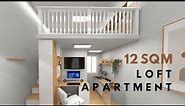 12 sqm Loft Apartment