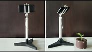 Homemade Tripod Stand for Mobile to Record DIY Videos Easily