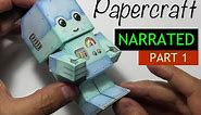 How to Make a Paper Craft Chibi Robot: PART 1