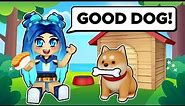 Playing as a GOOD DOG in Roblox!