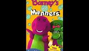 Barney's Best Manners (1993 VHS) full in HD