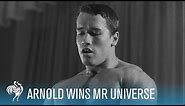 Arnold Schwarzenegger Wins Mr. Universe Bodybuilding Contest (1969) | British Pathé