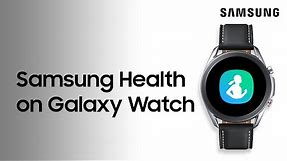 Set up and use Samsung Health on your Galaxy Watch to track your activity | Samsung US