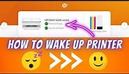 How To Wake Up HP Envy Printer 🖨️ - Printer Is Asleep 😴