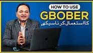 How to Sign Up/ Log into GBOBER.COM? GBOBER Lecture 1 | GBOB Course in Urdu