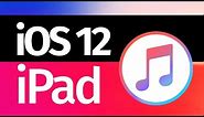 How to Update iPad via iTunes | iOS 12 | Mac & PC