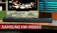Samsung's HW-MS650 sound bar is compact and feature-rich