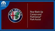 Rear Back Up Camera and ParkSense® Park Assist | How To | 2022 Alfa Romeo Giulia & Stelvio