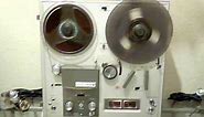Akai 1710w Line Out test Reel to reel 3.75 ips