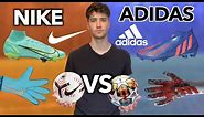 Comparing EVERY Football Product NIKE and ADIDAS Sell - who is the king of football?