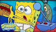 Plankton's Top 20 Attempts to Steal the Krabby Patty 🍔 | SpongeBob