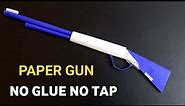 How to Make a Paper Gun 🤯🔥| How to Make Paper Gun without Glue Easy | origami shotgun | paper gun