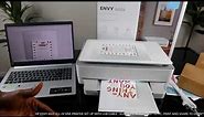 HP ENVY 6020 PRINTER SET UP WITH USB CABLE , SCAN YOUR DOCUMENT TO PC, PRINT AND SHARE TO EMAIL