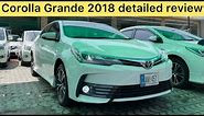 Toyota Corolla Grande 2018 detailed review | Price,specs,features,start up