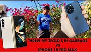 iPhone 15 Pro Max vs Z Fold 5 | Full Comparison