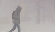 Vidéo. Tempête de neige sur l'île de Sakhaline en Russie