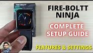 Fire-Boltt Ninja Smartwatch : Full Setup Guide