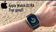 4K Unboxing & Review Apple Watch Ultra alpine loop green 3 weeks usage