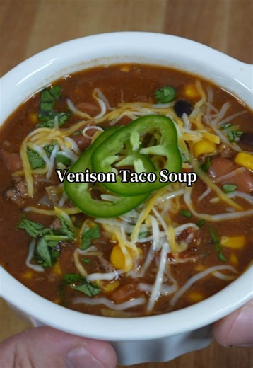 Venison Taco Soup Recipe