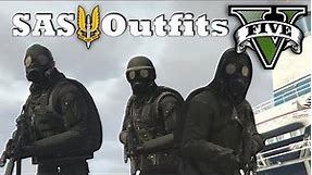 GTA V - SAS Outfits! New Top Military Custom Doomsday Heist Outfits