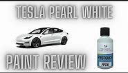 Tesla Pearl White Touch-up Paint Review