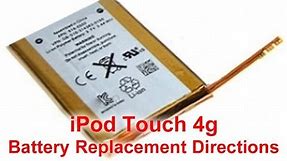 How to: Replace iPod Touch 4th Gen Battery | DirectFix