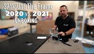 Samsung The Frame 2021 vs 2020 Unboxing