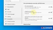 Enable Print Screen Shortcut for Snipping tool in Windows 11