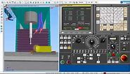 Swansoft CNC Simulator FANUC 18M Controller Centre Origin Program