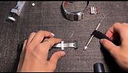 How to adjust Nike D-line watch bracelet/strap