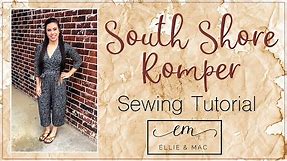 The South Shore Romper, The ONLY Romper You’ll need!! So Easy Sewing Pattern!