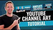 How to Make a YouTube Banner (YouTube Channel Art Tutorial!)