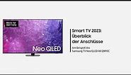 Samsung Smart TV 2023: Überblick über die Verbindungen | Samsung DE