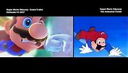 Super Mario Odyssey Trailer Side by Side - Official E3 2017 + The Animated Trailer