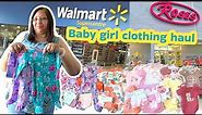 NEWBORN BABY GIRL CLOTHING HAUL|| WALMART AND ROSES