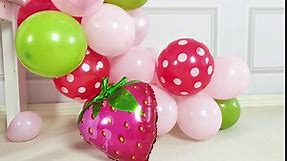 Strawberry 1st Birthday Decorations Party Supplies, Strawberry Sweet One Birthday Decor, Berry First Birthday Party Supplies, 1st Birthday g Girl Decoration