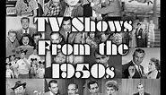 TV Shows from the 1950s