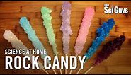 Rock Candy Recipe - Crystallization of Sugar - The Sci Guys: Science at Home