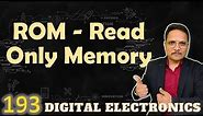 ROM - Read Only Memory (Basics, Structure, size and Classifications), Digital Electronics, #ROM