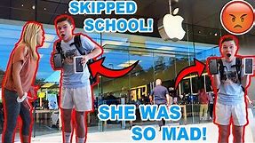 SKIPPING SCHOOL TO BUY THE IPHONE 11! *SUSPENDED*