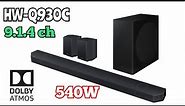 Samsung HW-Q930C 9.1.4ch Wireless Dolby Atmos Q-series Soundbar (2023) | Overview!💯🔥